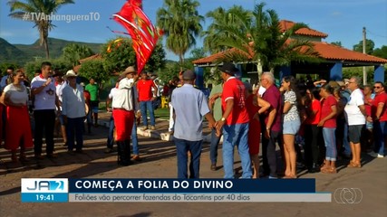 Foliões vão percorrer fazendas do Tocantins por 40 dias durante Folia do Divino