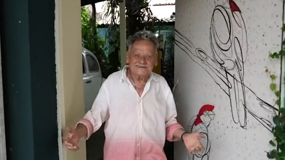Morre aos 84 anos o artista cearense Zé Tarcísio — Foto: TV Verdes Mares/Reprodução