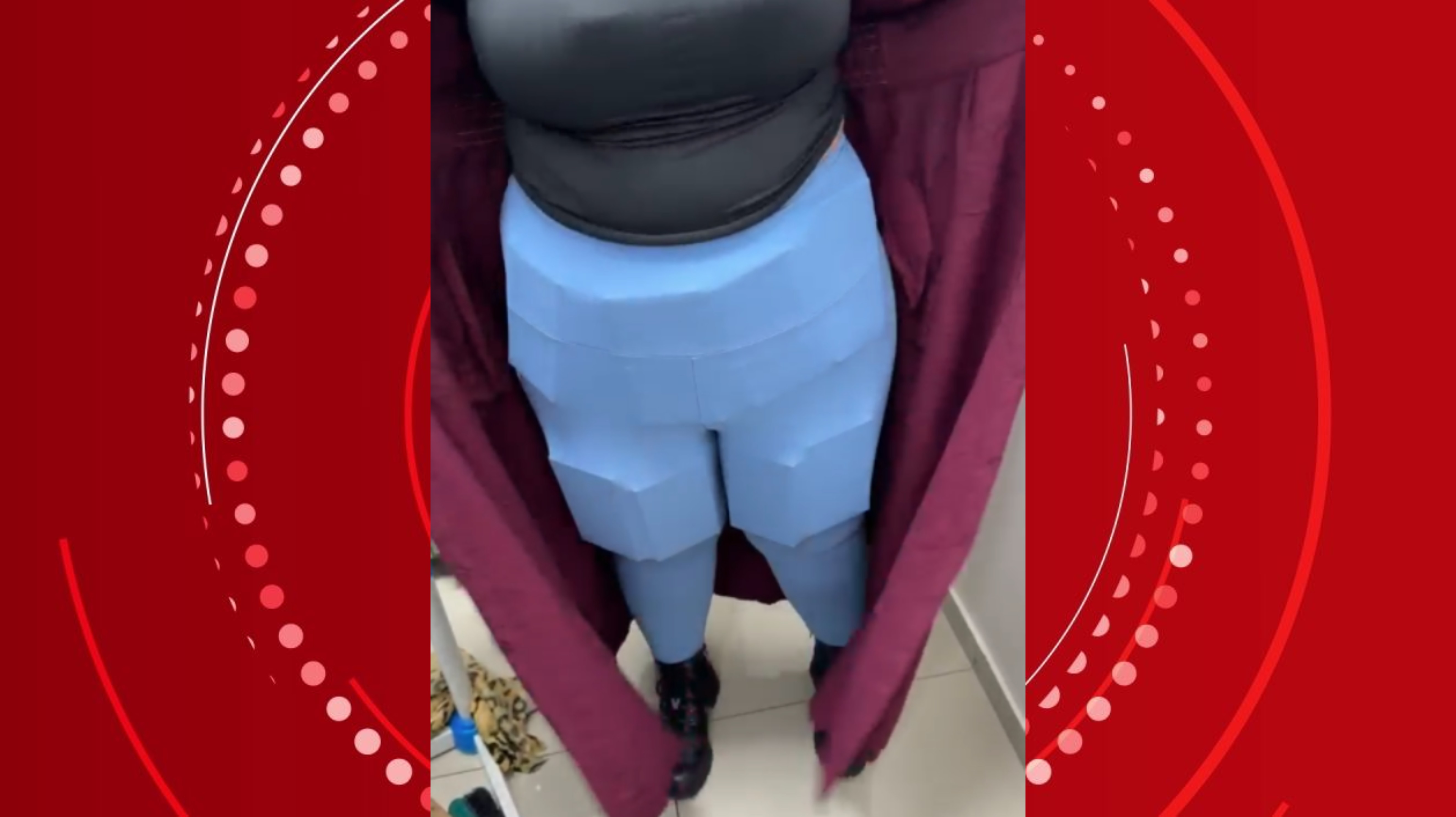 Mulher é flagrada carregando iPhones do Paraguai dentro da calça, durante fiscalização no Paraná   