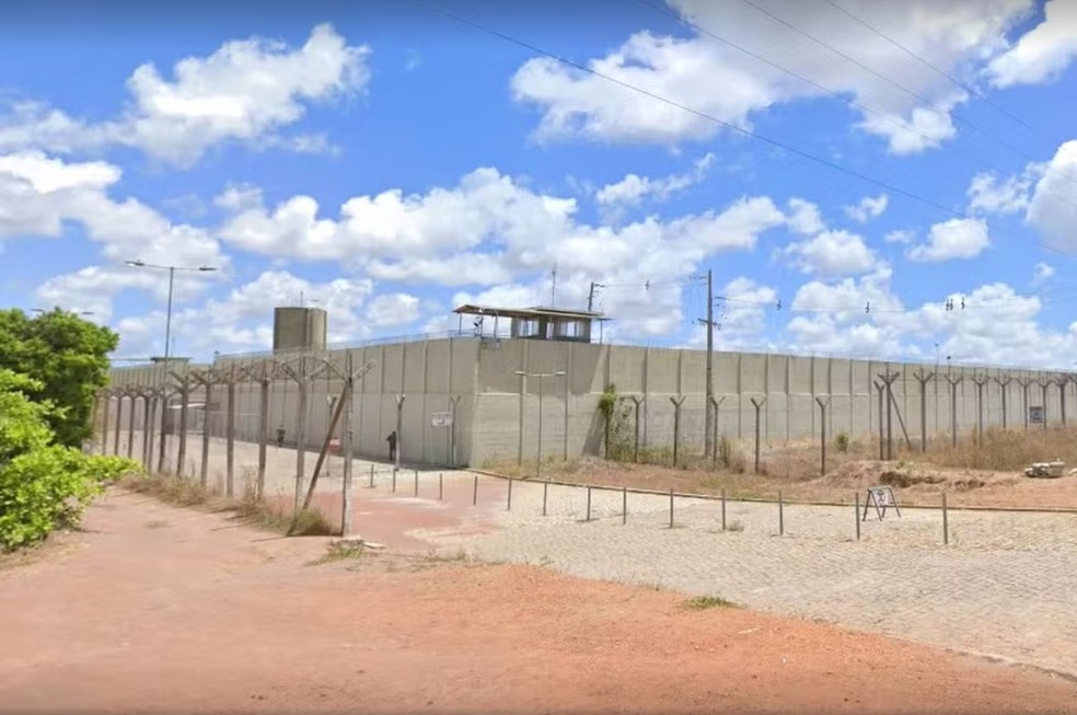 Cadeia Pública de Ceará-Mirim, na Grande Natal presídio penitenciária Dinorá Simas — Foto: Divulgação/Google Street View