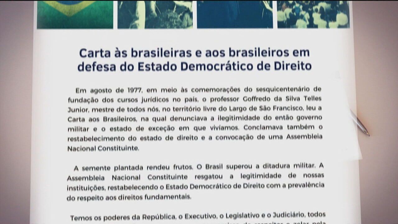 Crítico Dos Manifestos Em Defesa Da Democracia Bolsonaro Será