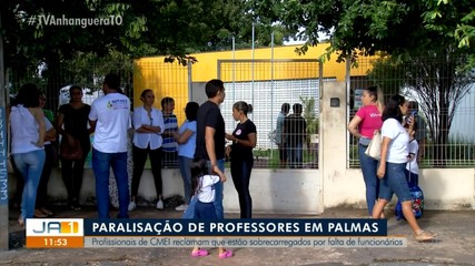 Centro de Educação Infantil de Palmas fica sem aula após paralisação de servidores