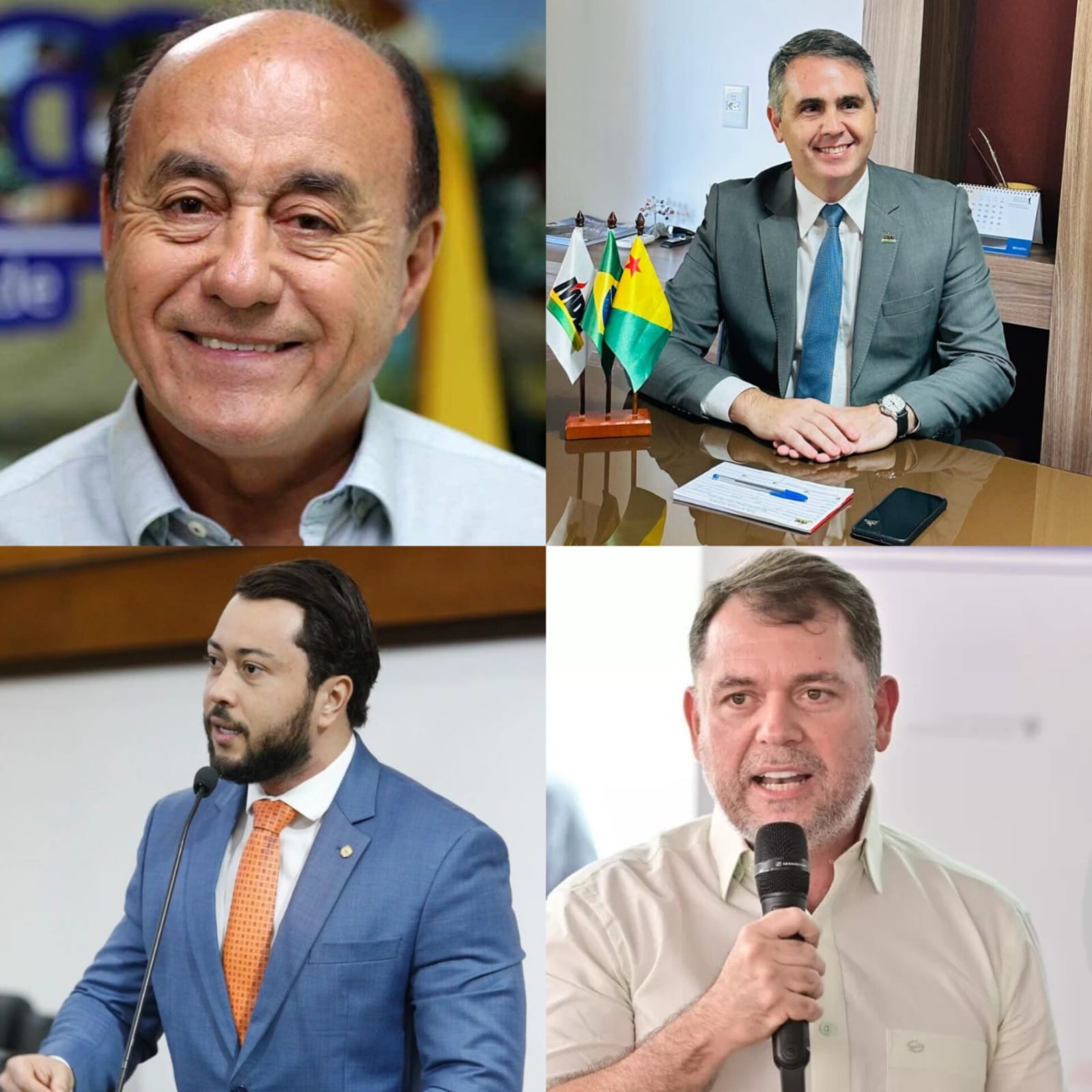 Eleições 2024: conheça os pré-candidatos à prefeitura de Rio Branco