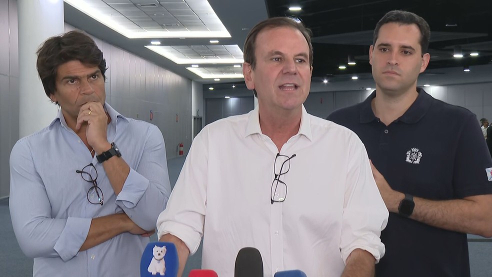 Eduardo Paes confirma pr&eacute;-candidatura ao Governo do RJ &mdash; Foto: Reprodu&ccedil;&atilde;o