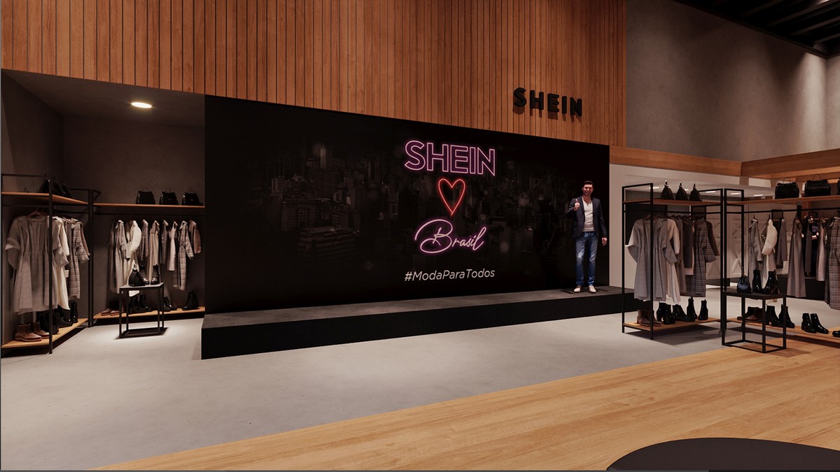 Shein vai abrir primeira loja temporária no Brasil