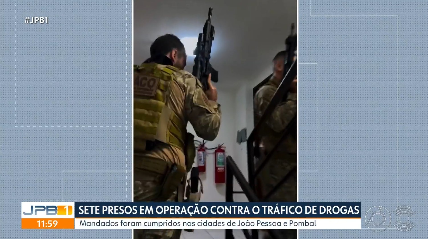 Operação prende suspeitos de tráfico de drogas em João Pessoa e no Sertão da PB