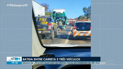 Vítimas de acidente de trânsito na BR-153 são identificadas; saiba mais