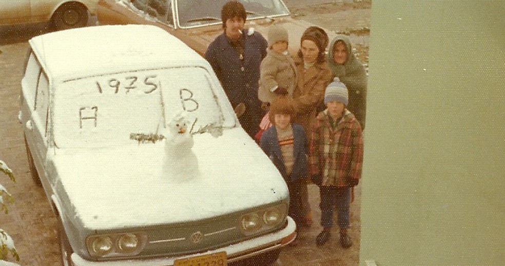 Neve em 1975 em Curitiba — Foto: Alexandre Fayzano/VC no AutoEsporte