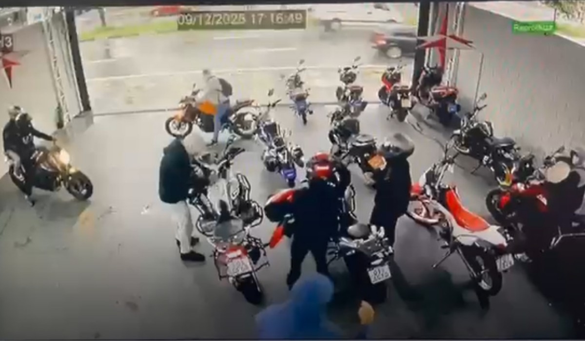 Loja de motos é roubada em Campinas; suspeitos são presos após acidente 