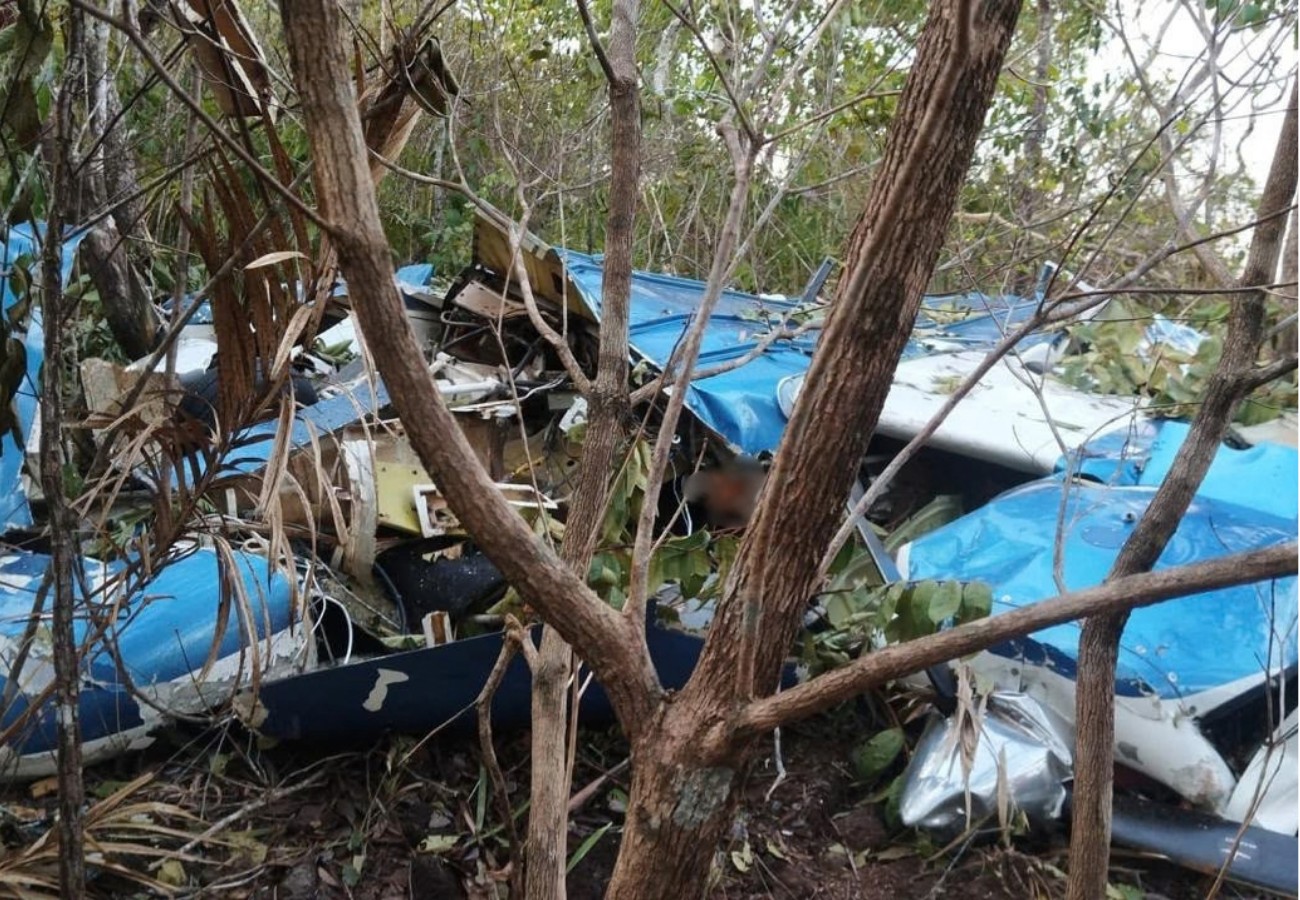 Avião de pequeno porte cai na zona rural do Tocantins