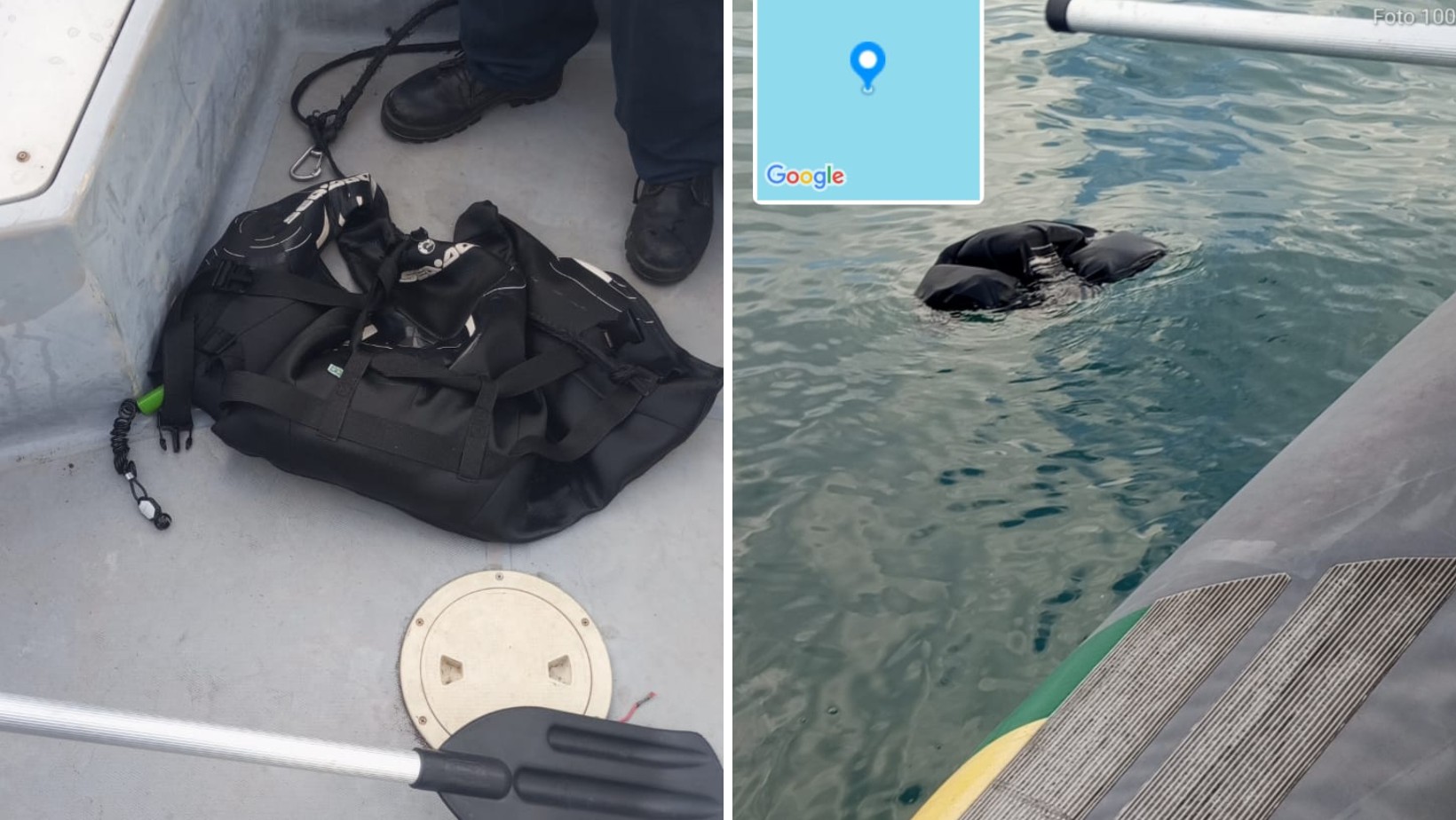Marinha encontra colete salva-vidas boiando no mar durante buscas por homem que desapareceu em Ilhabela