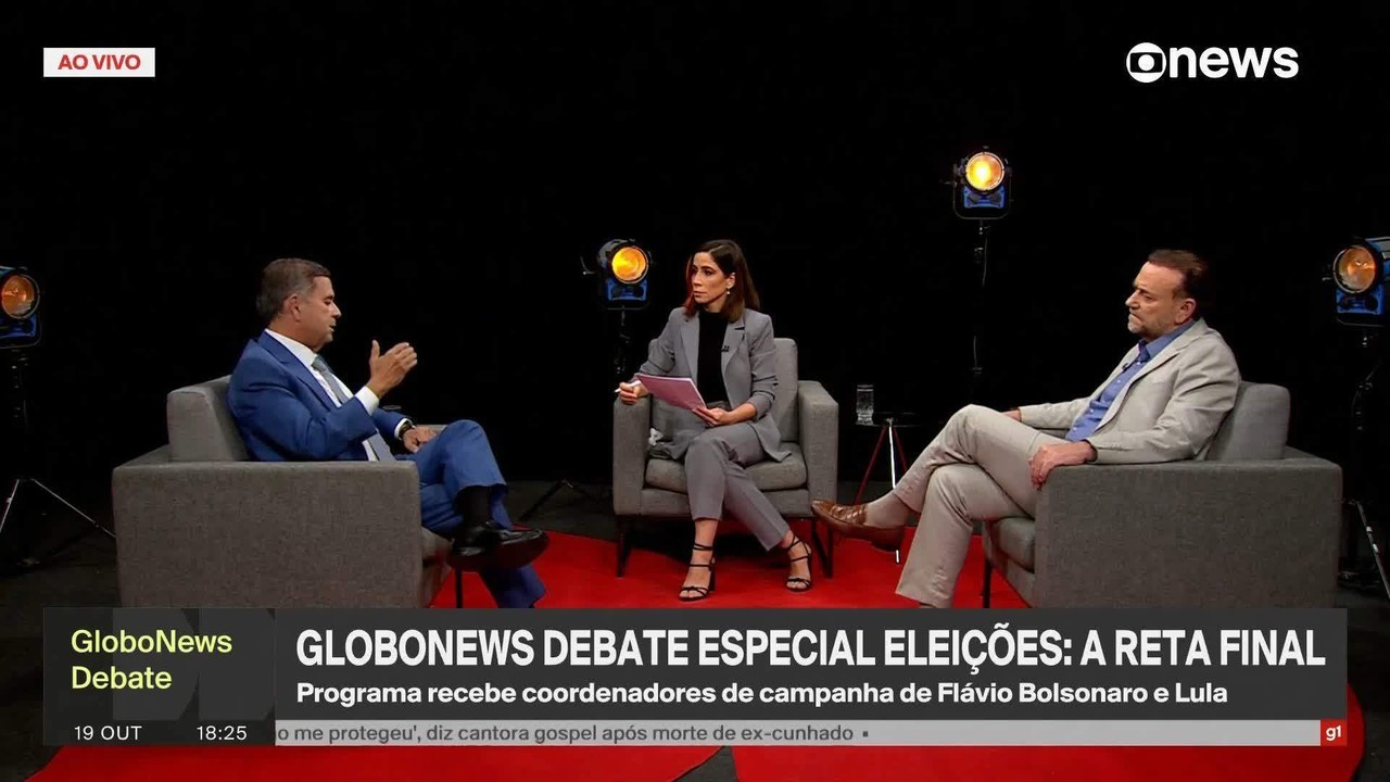 Gastos públicos, Bolsa Família, segurança e tentativa de golpe: coordenadores de Lula e Flávio Bolsonaro discutem estratégias na reta final da eleição