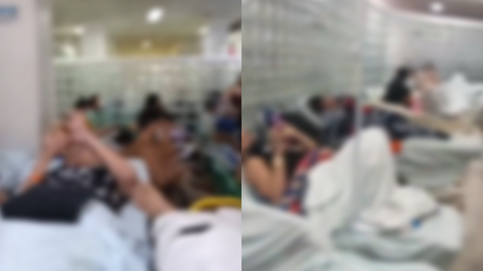 Vídeo: Pacientes e acompanhantes lotam recepção e corredores do HGF, em Fortaleza