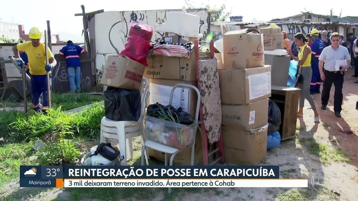Moradores retirados de terreno de Carapicuíba não vão ter