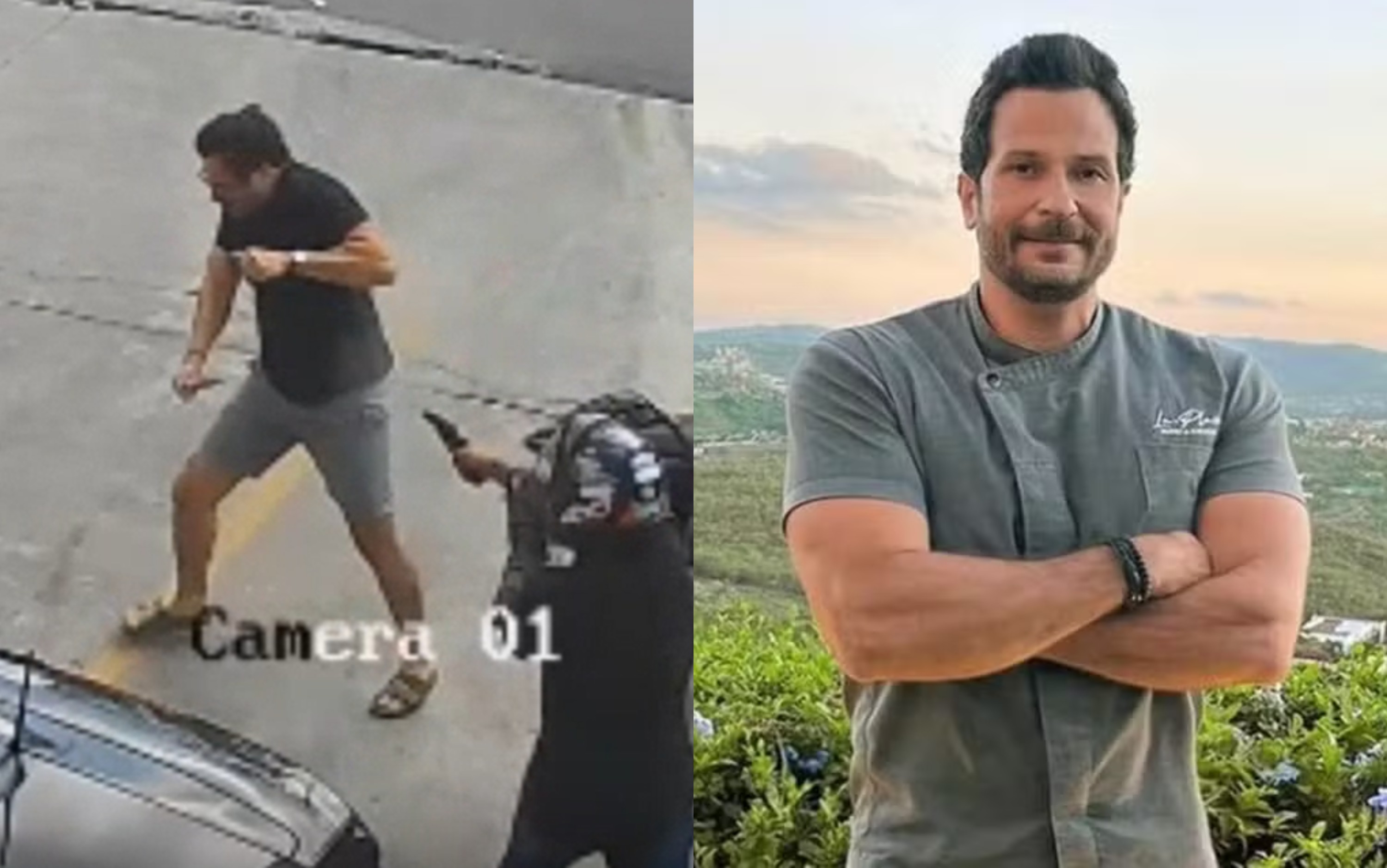 Vídeo mostra assaltante atirando e roubando empresário em Casa Forte