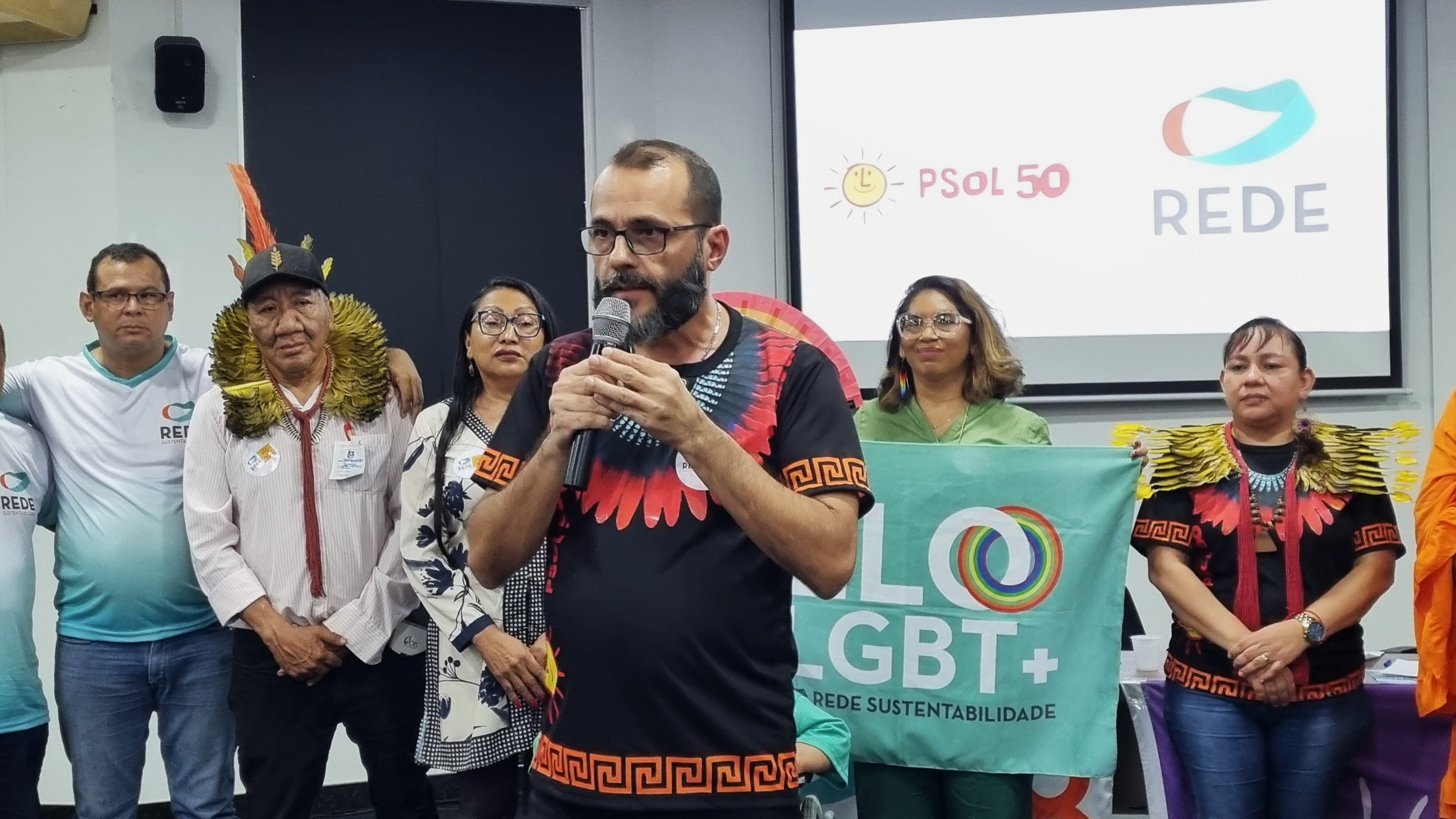 Federação PSOL-Rede oficializa candidatura de Lincoln Freire à Prefeitura de Boa Vista
