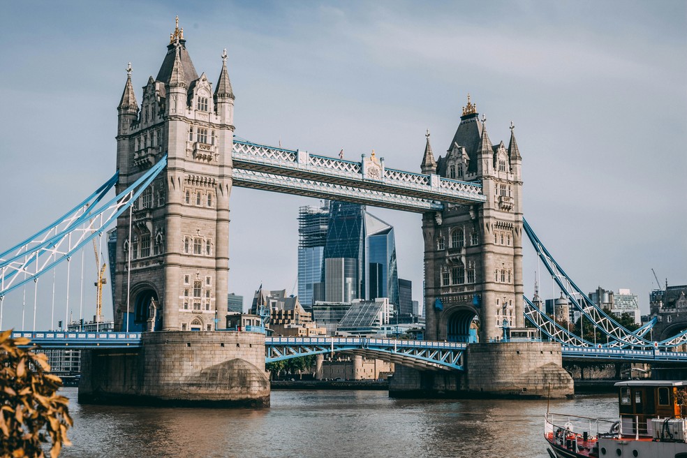 Londres, Inglaterra, ficou em quinto lugar no ranking das cidades mais estressantes do mundo — Foto: Unsplash/Charles Postiaux