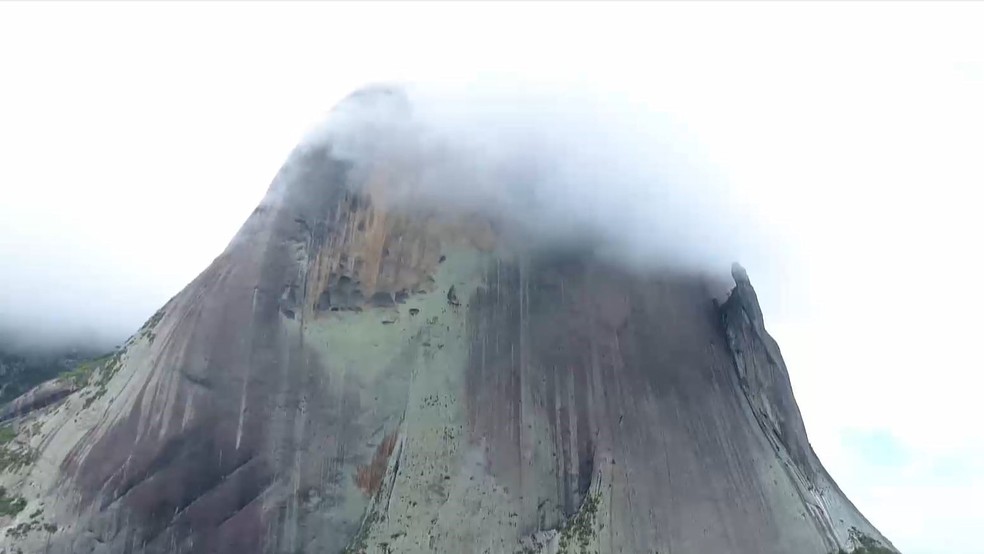 Pedra Azul em Domingos Martins — Foto: Reprodução/TV Gazeta