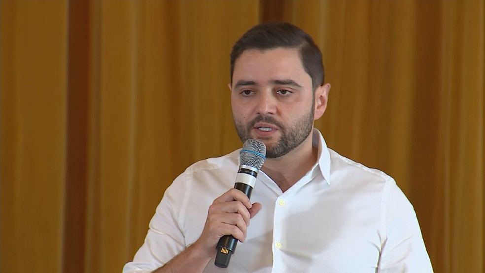 Vice-governador do RS, Gabriel Souza (MDB) — Foto: Reprodução/RBS TV