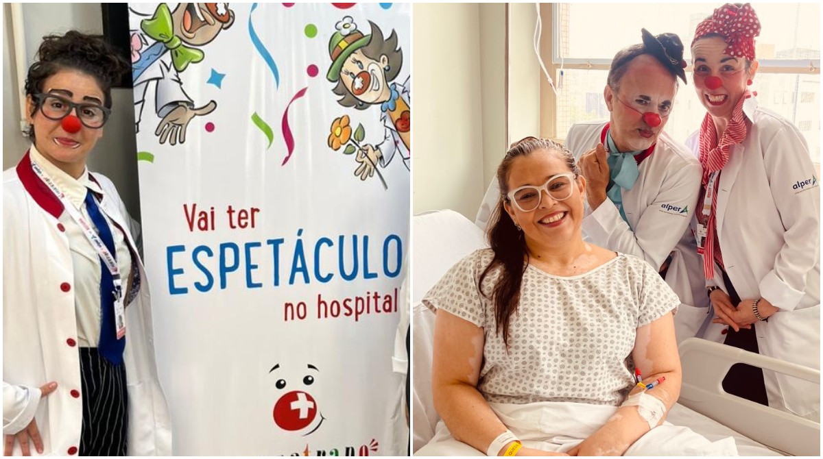 Bloco de carnaval no hospital? Palhaços fazem a festa de pacientes internados em SP