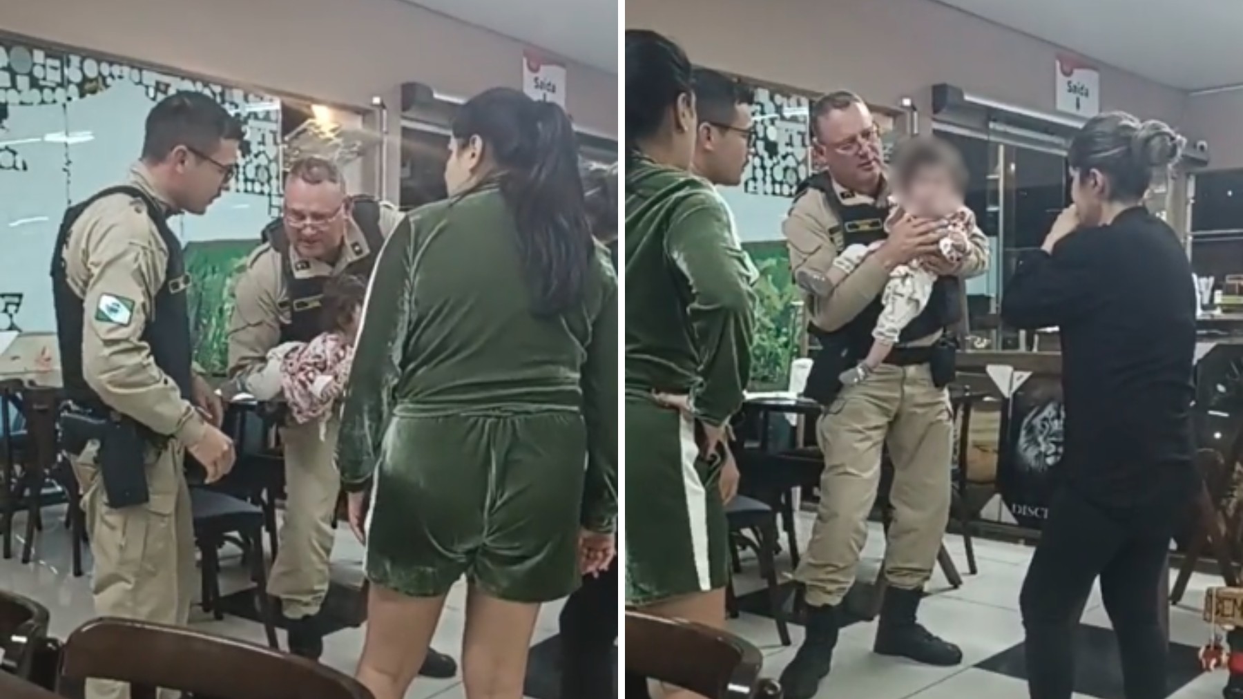 Policiais param para jantar e salvam bebê engasgado em restaurante do Paraná com manobra de Heimlich; conheça a técnica