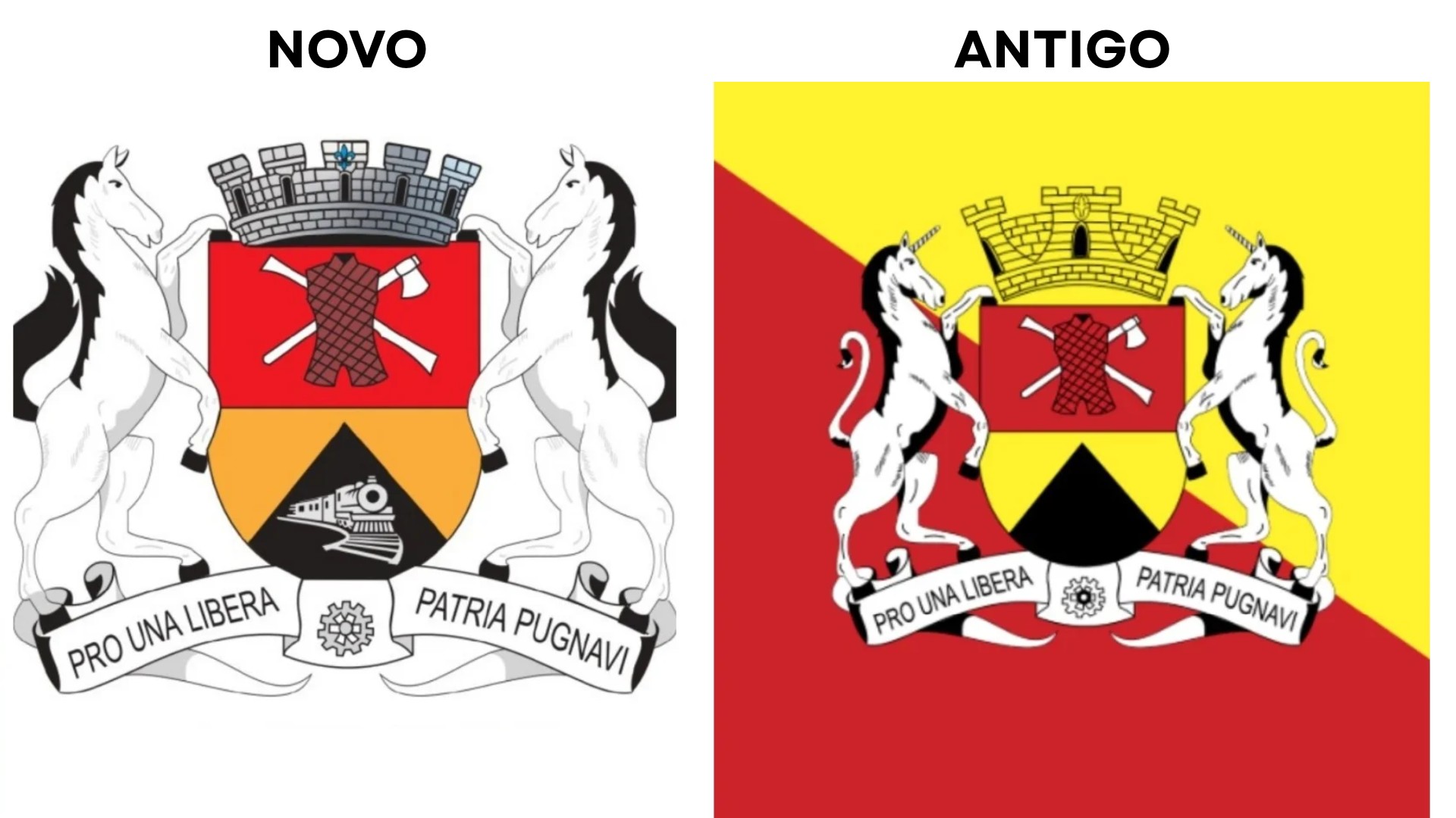 Fim dos 'unicórnios': Sorocaba anuncia novo brasão oficial e adota cavalos na bandeira
