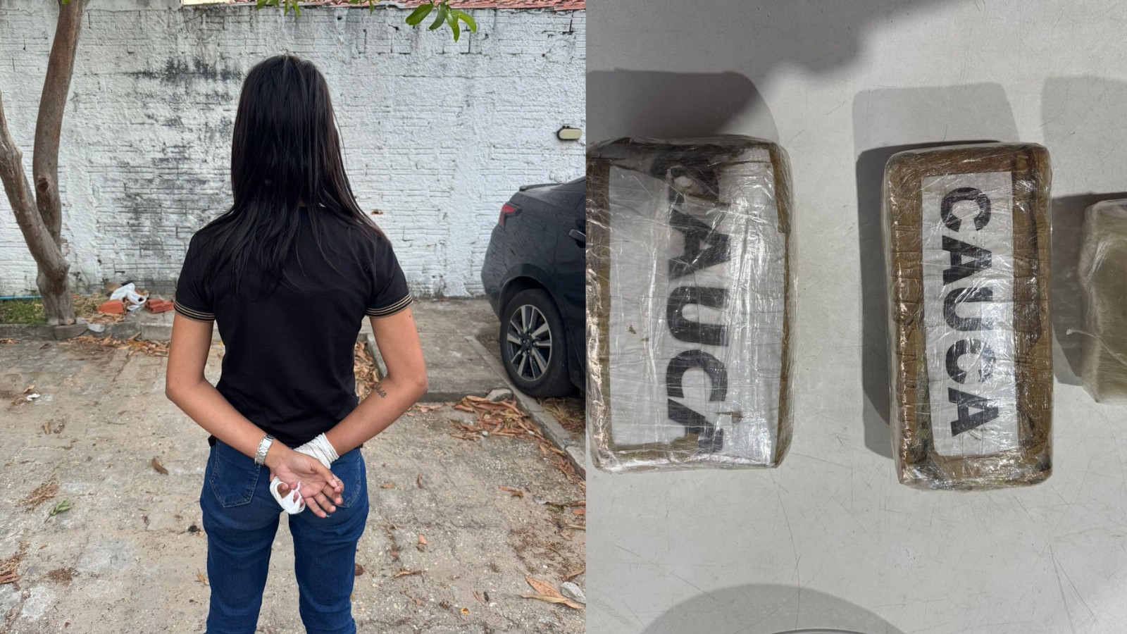 Jovem de 18 anos é presa transportando maconha em ônibus em Teresina