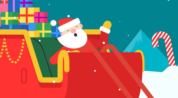 Siga o Papai Noel: Google traz desenhos para colorir online no Natal