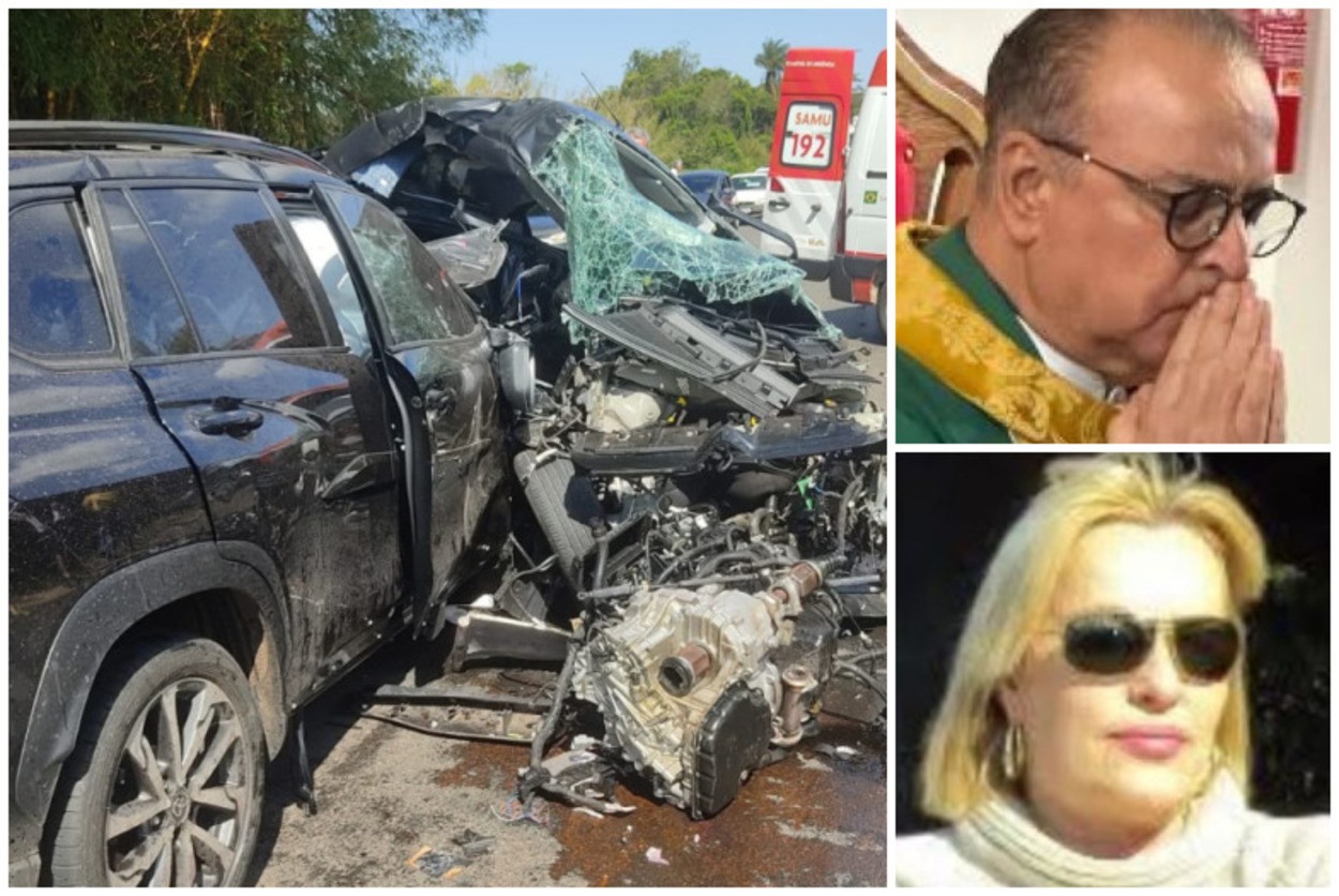 Grave acidente com mortes de padre e mulher: veja o que se sabe sobre tragédia no interior de SP