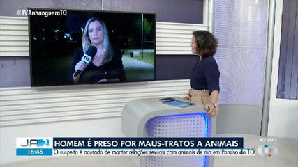Homem é preso por maus-tratos a animais em Paraíso do Tocantins