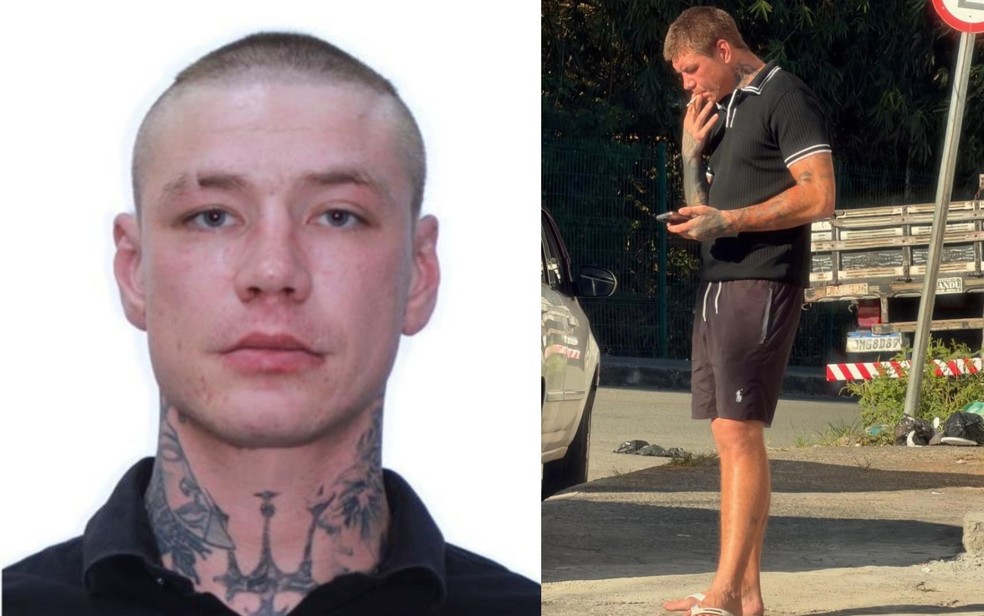 Ex-militar Sergei Kotelnikov, de 29 anos, foi preso em Salvador — Foto: Reprodução/Redes Sociais