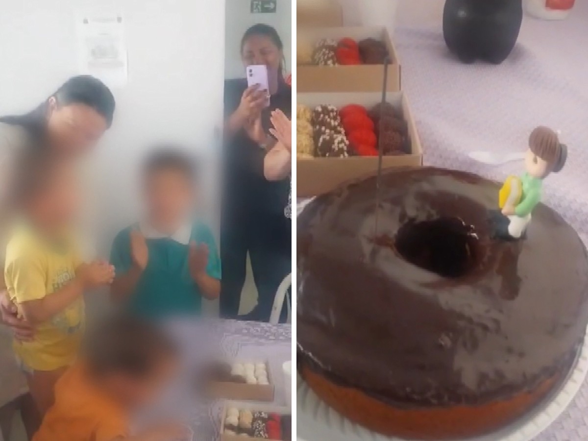 Menino resgatado no dia do aniversário ganha festa na delegacia após pais serem presos por maus-tratos