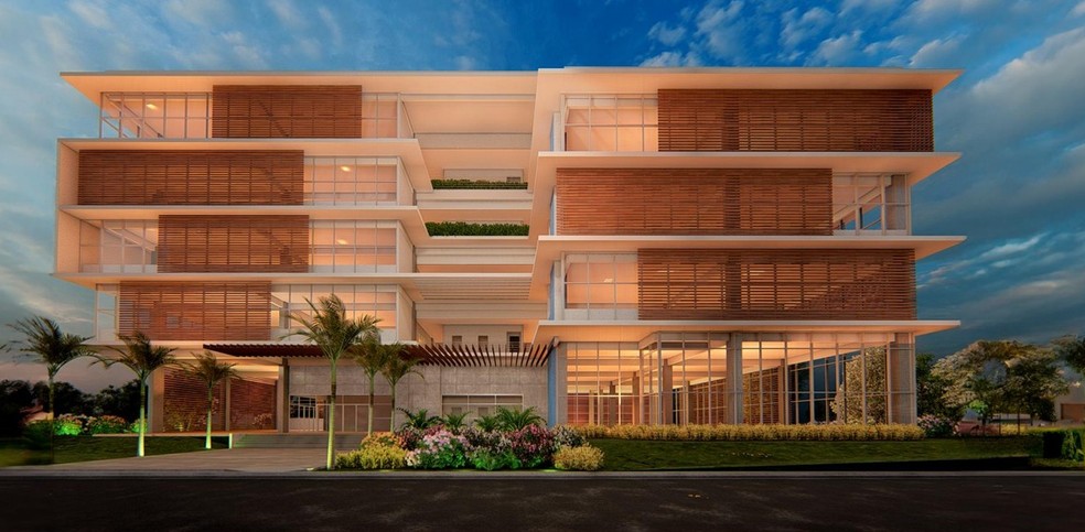 Projeção do Parque Tecnológico Aeroespecial da Bahia — Foto: Reprodução