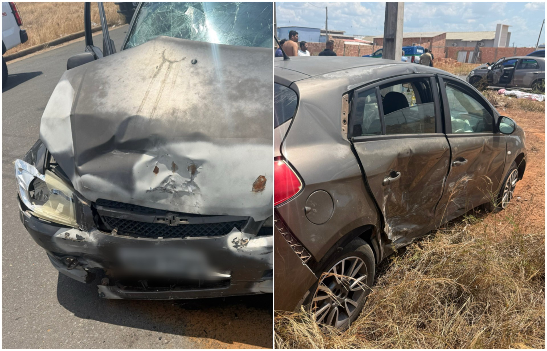 Pedreiro morre em batida entre dois carros em cruzamento sem sinalização em Boa Vista