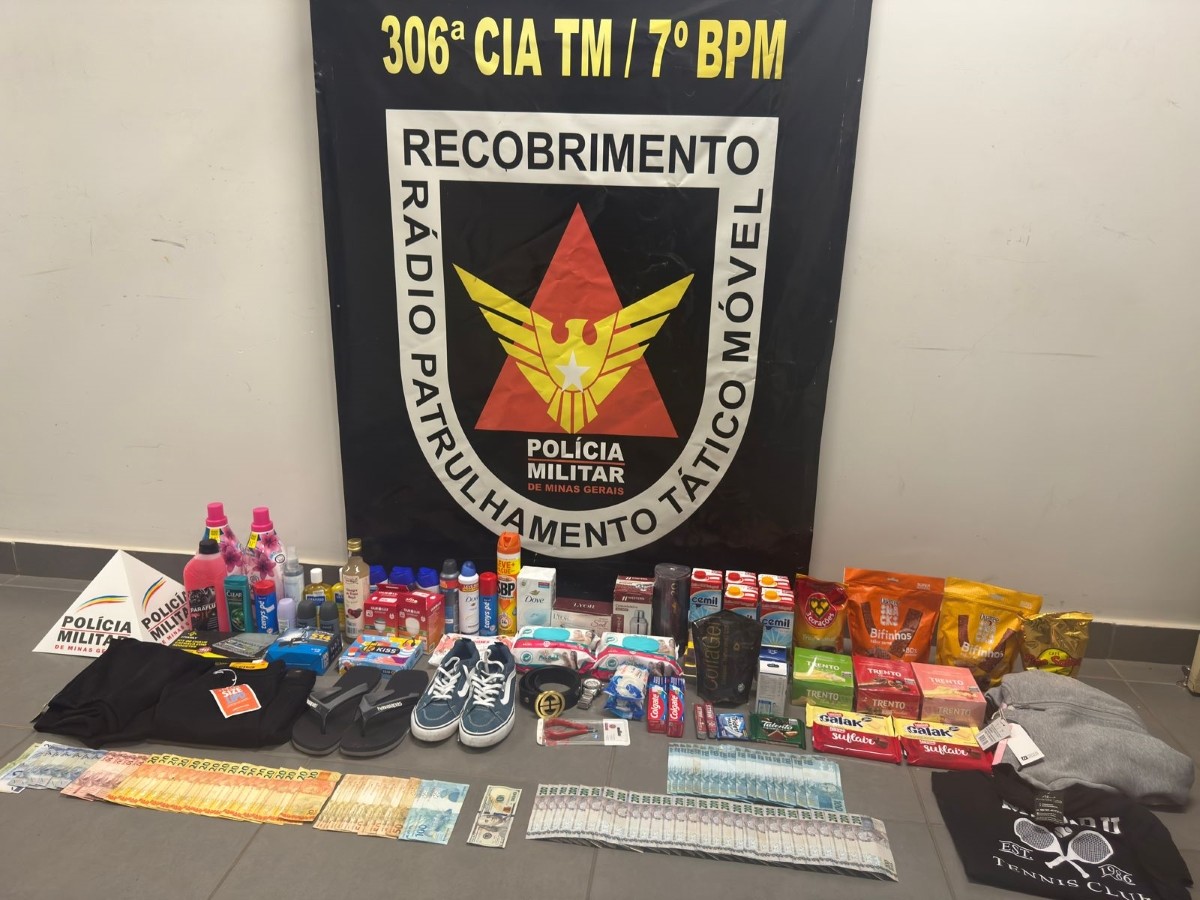 Grupo de SP é preso com mais de R$ 7 mil e US$ 100 em notas falsas em Bom Despacho