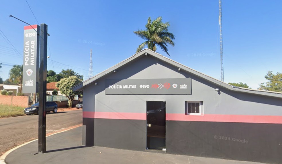 A Polícia Militar de Euclides da Cunha Paulista encontrou a mulher sendo contida pelo suspeito — Foto: Google Maps/Reprodução