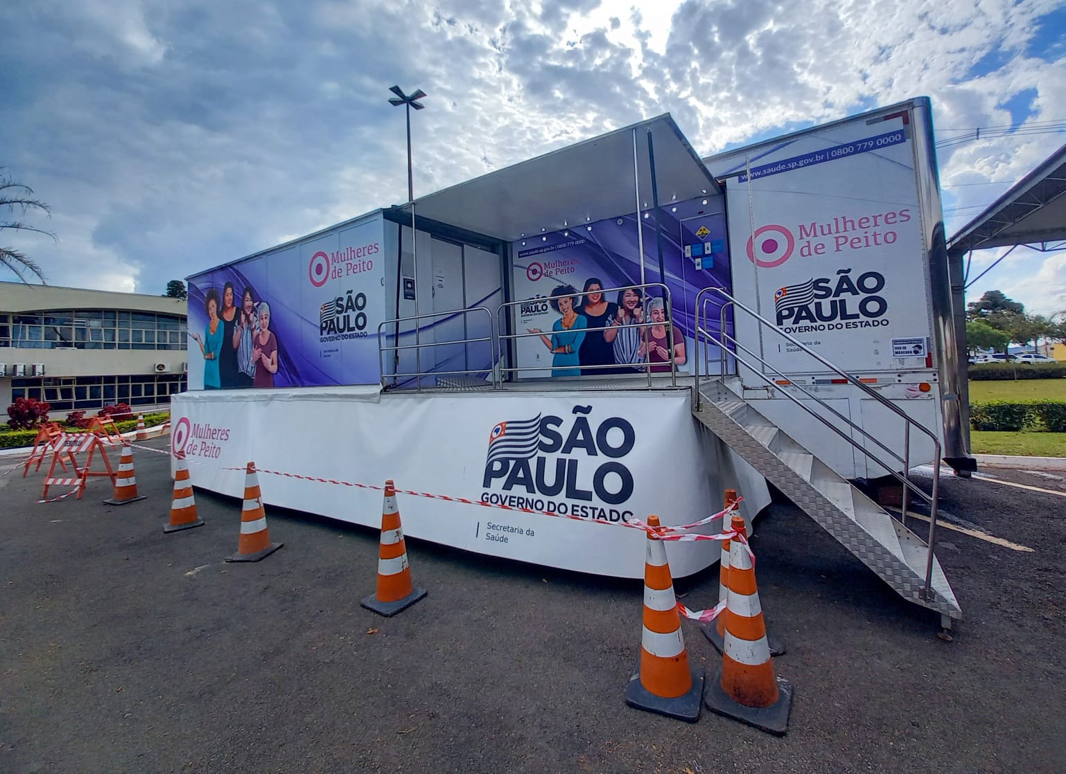 Carreta da Mamografia chega a Presidente Prudente com atendimento gratuito para mulheres; veja como participar