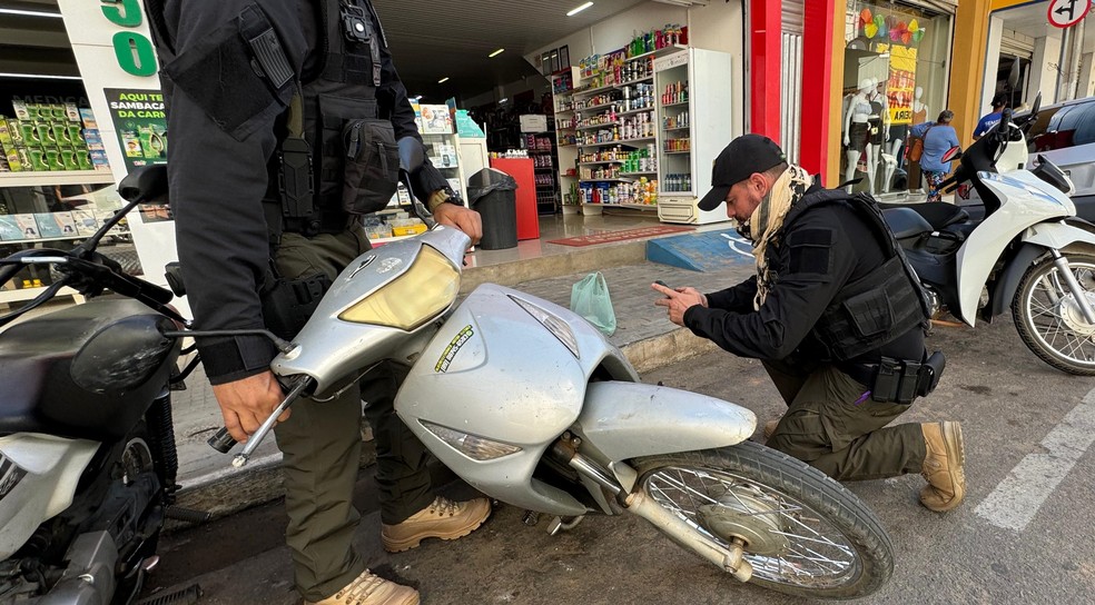 Polícia encontra veículos e peças roubadas sendo vendidos em lojas de cidades do Sul do Piauí — Foto: Divulgação/ Polícia Civil