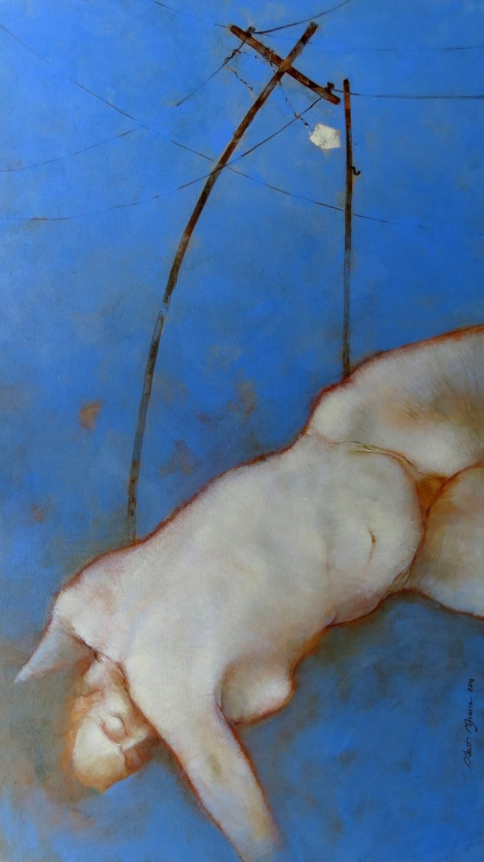 Obras "O Corpo Pluma", de autoria do Padre Alberto Moreira, artista plástico paraibano — Foto: Divulgação/Centro Cultural São Francisco