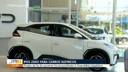 Projeto de lei prevê IPVA zero para carros elétricos adquiridos no Tocantins