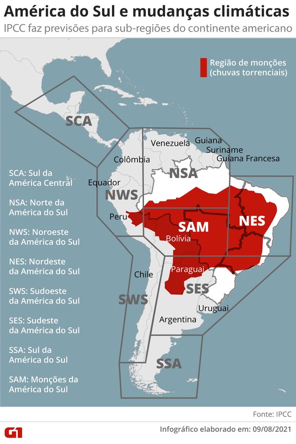 Eventos climáticos extremos na América do Sul - crise climática no Brasil,  Argentina e Paraguai