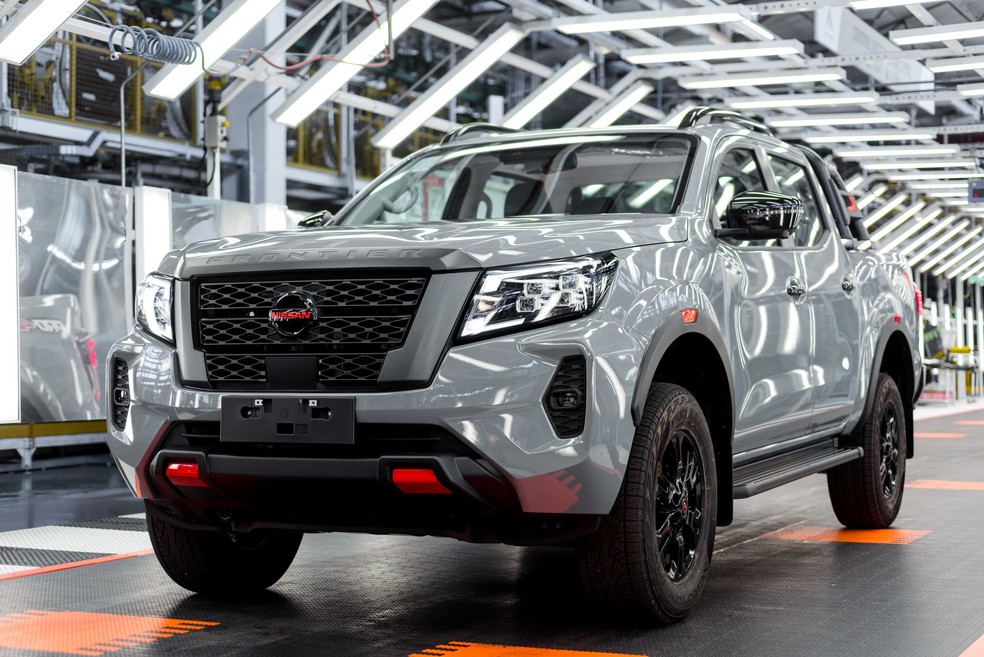 Nissan Frontier era produzida na Argentina e exportada para o Brasil. Agora picape é fabricada no México. — Foto: Divulgação /Nissan