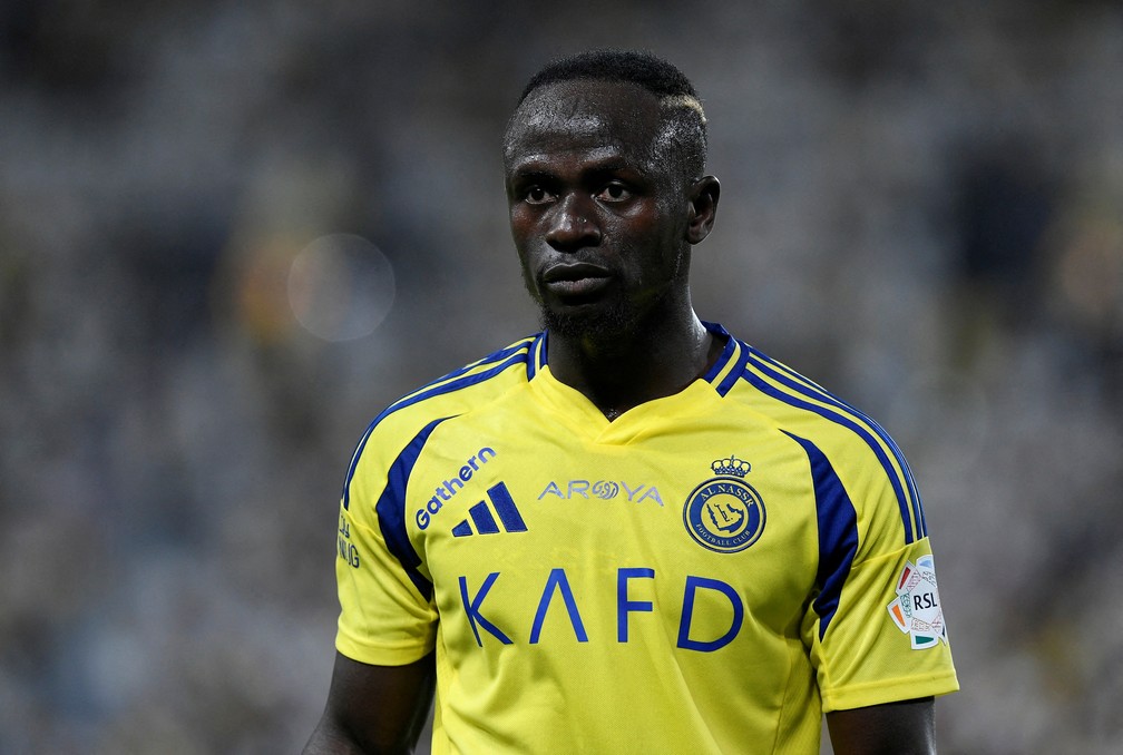 Sadio Man em partida pelo Al Nassr.  Foto: Reuters