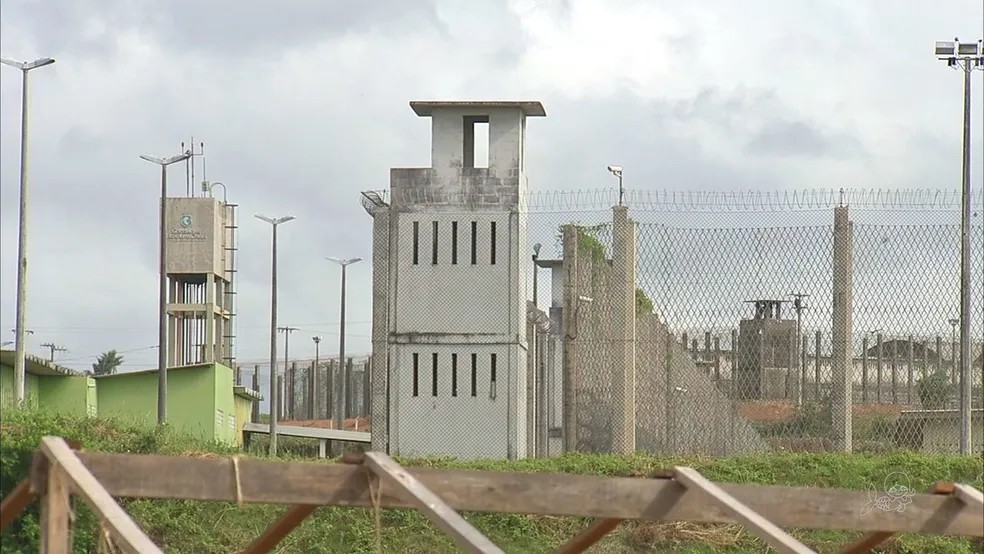 O município de Itaitinga, na Grande Fortaleza, possui várias unidades prisionais  — Foto: Reprodução/TVM