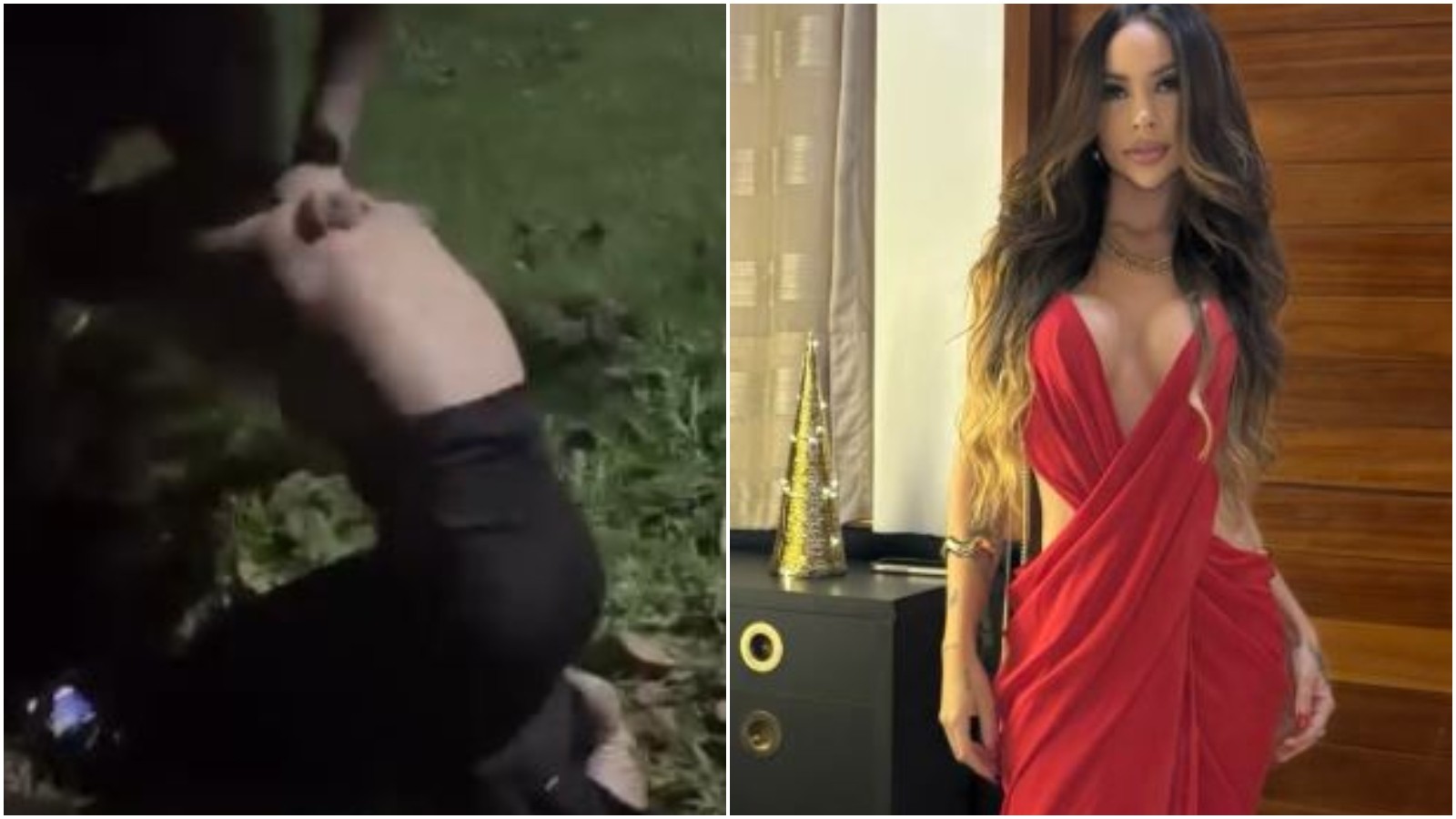 Vídeo mostra agressão contra influenciadora em condomínio de luxo no Ceará