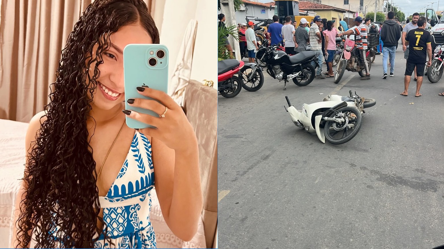 Adolescente de 16 anos morre após colisão entre moto e pá-carregadeira no RN