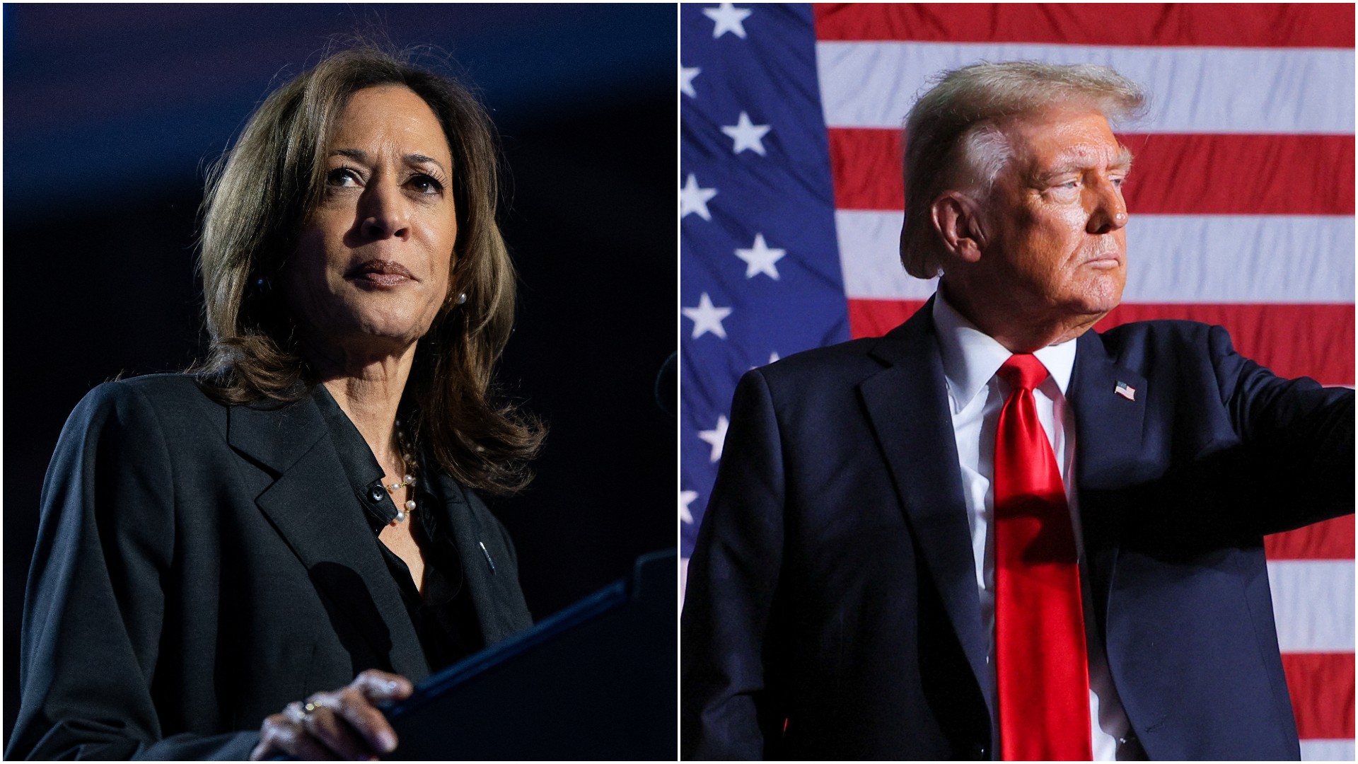 Kamala faz comício na Pensilvânia, e Trump visita três estados-chave; veja como foram as campanhas