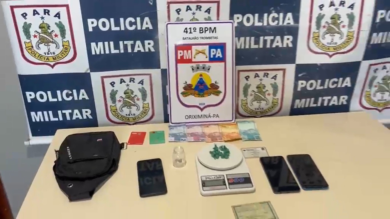 Quatro pessoas são presas por suspeita de tráfico de drogas no Mercado do Peixe, em Oriximiná