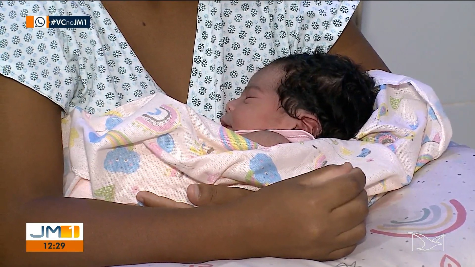 Lohaine é a primeira bebê a nascer na rede estadual de saúde do Maranhão em 2025