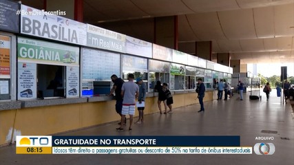 Benefício oferece gratuidade em passagens para idosos; entenda